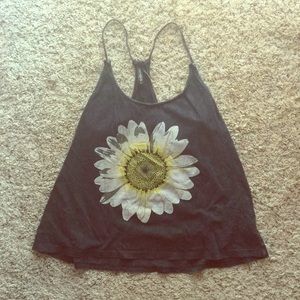 Perfect racer back, sunflower tank